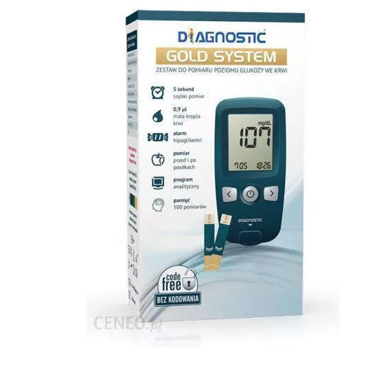 Glukometr Diagnostic GOLD